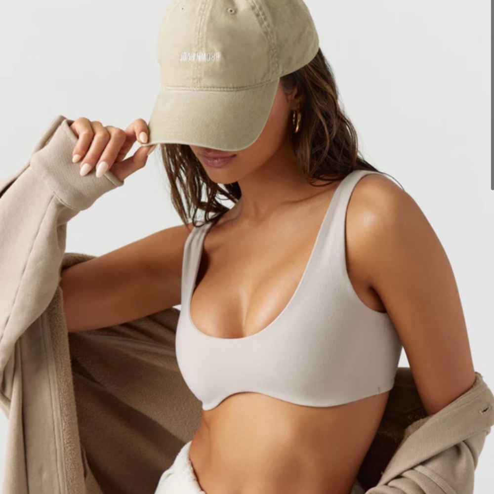 Joah Brown Contour Bra in Sueded Yuma in Size S/M